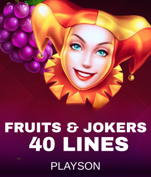 Fruits &amp; Jokers: 40 Lines